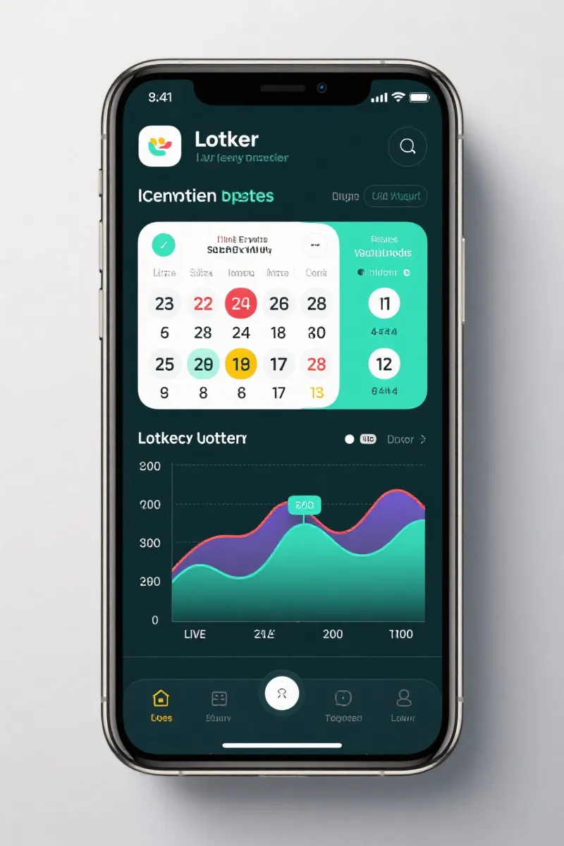 168开奖网 APP 界面展示